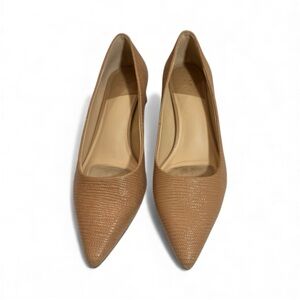 Alex Marie Tan Textured Heels